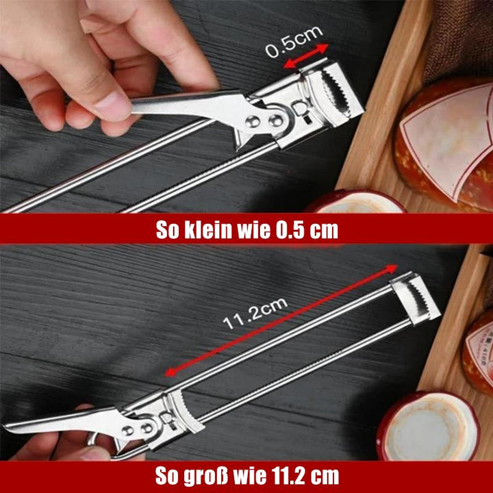 Lisslune | Adjustable multifunctional can opener made of stainless steel