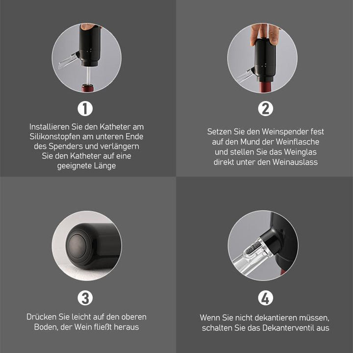 Lisslune | Wine Vacuum Pump Stopper