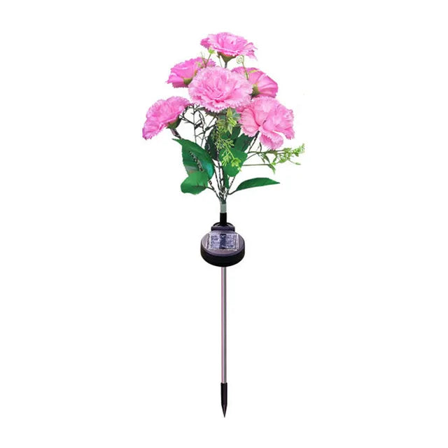 Lisslune | SolarBloom Flower Garden Lamp – Weather-resistant solar-powered lamp