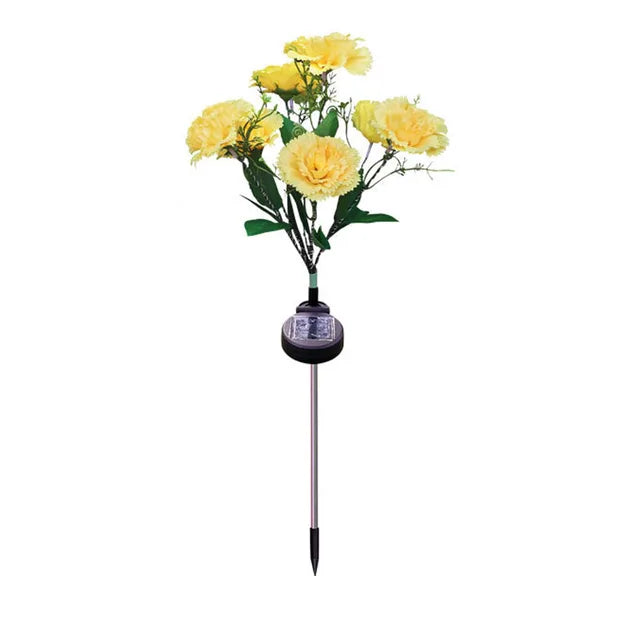 Lisslune | SolarBloom Flower Garden Lamp – Weather-resistant solar-powered lamp
