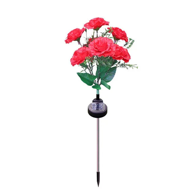 Lisslune | SolarBloom Flower Garden Lamp – Weather-resistant solar-powered lamp