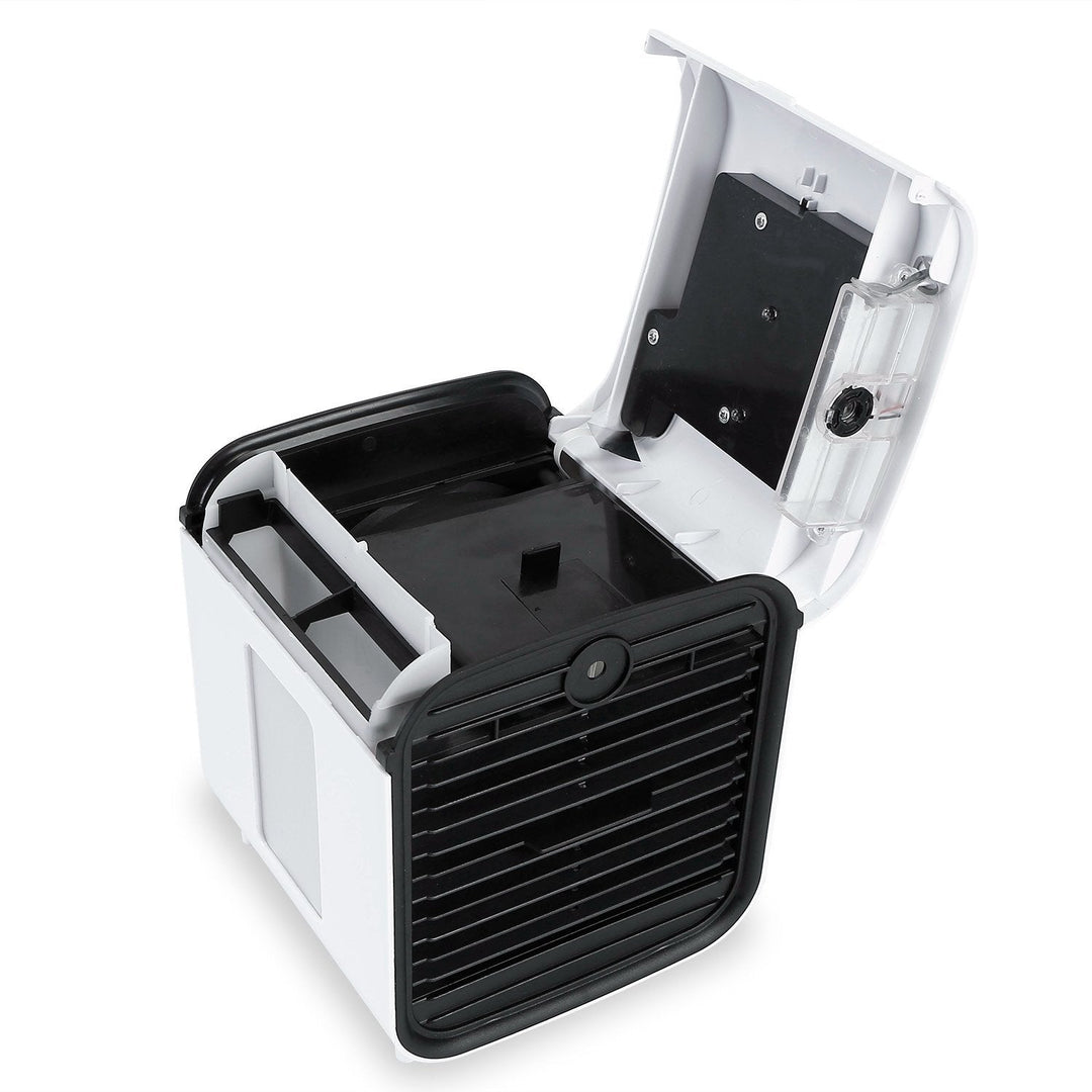 Lisslune | 7-Colors Switchable Portable Mini Air Conditioner Cooler Fan