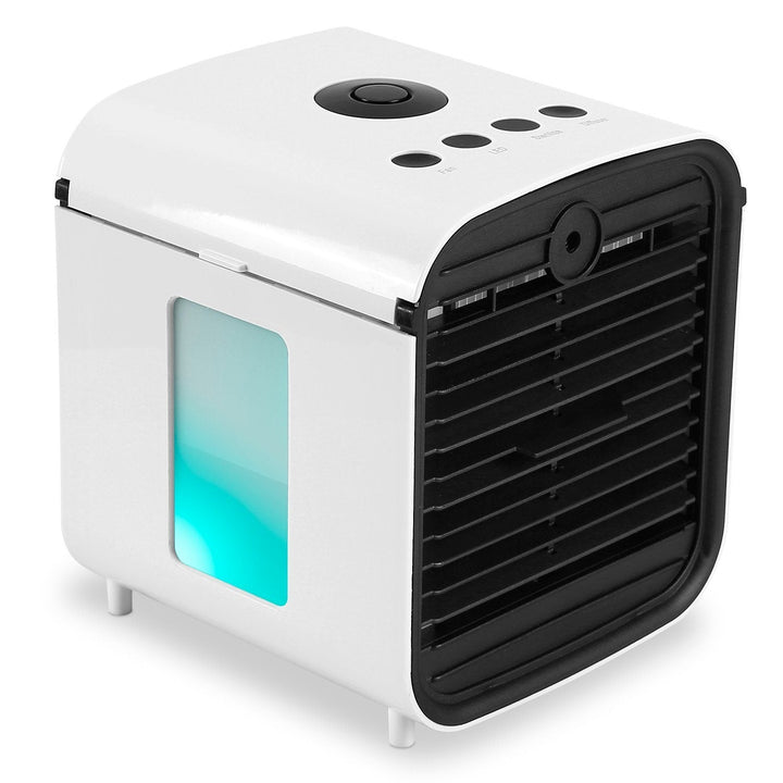 Lisslune | 7-Colors Switchable Portable Mini Air Conditioner Cooler Fan