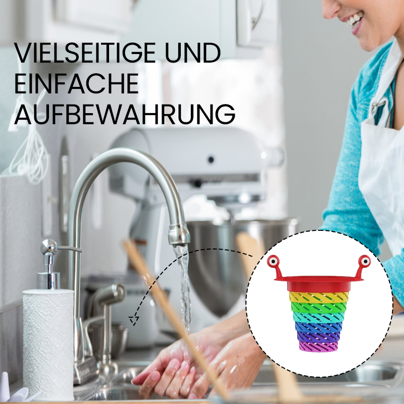 Lisslune | Colorful little monster kitchen sink strainer