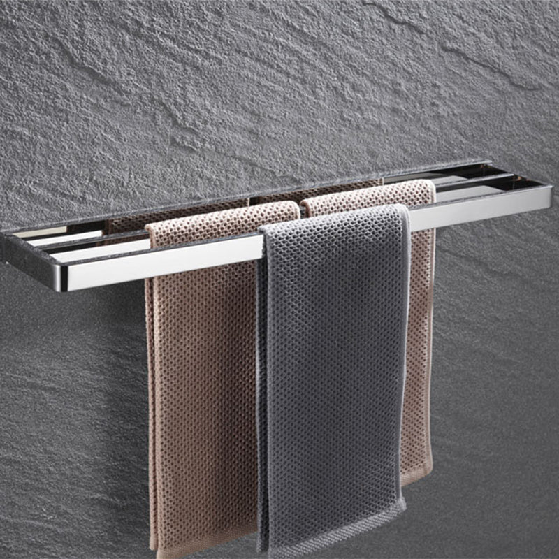 Lisslune | 5-piece modern bathroom accessories as a single item or in a set Polished chrome bathroom set