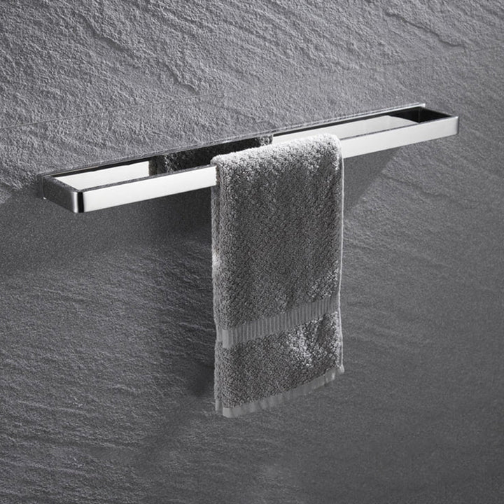 Lisslune | 5-piece modern bathroom accessories as a single item or in a set Polished chrome bathroom set