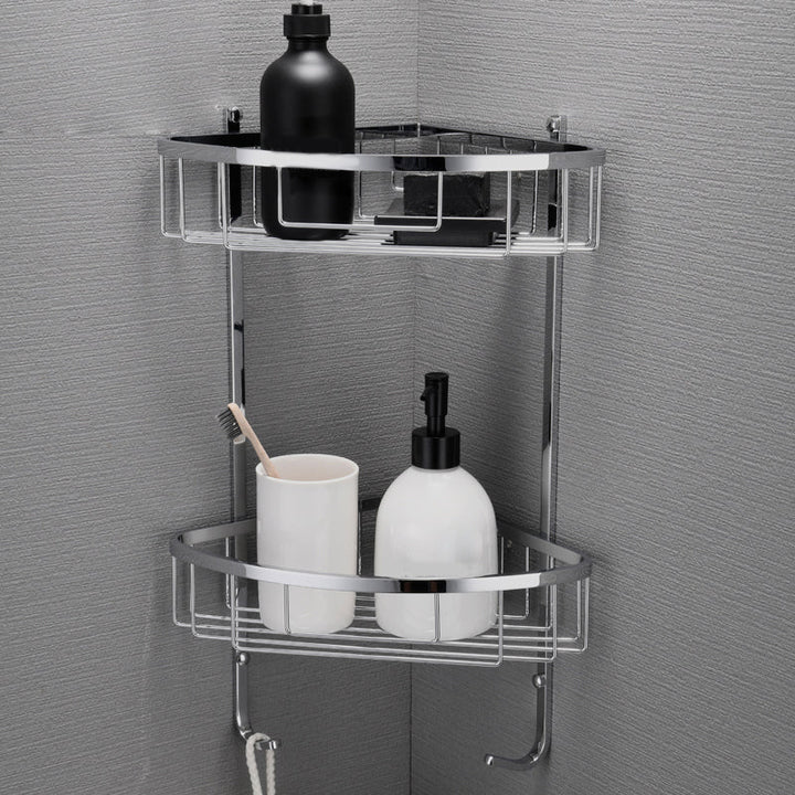Lisslune | 5-piece modern bathroom accessories as single item or in set Polished chrome bathroom set