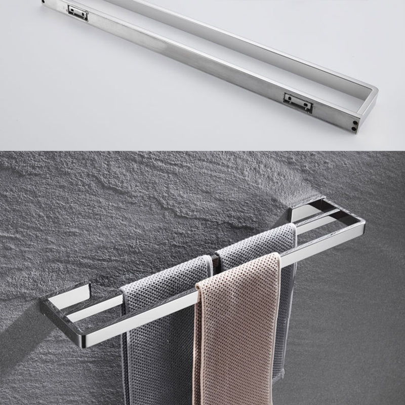 Lisslune | 5-piece modern bathroom accessories as a single item or in a set Polished chrome bathroom set