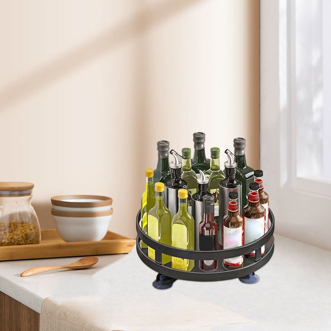 Lisslune | 360° Rotating Ingot Rack for Kitchen Cabinets
