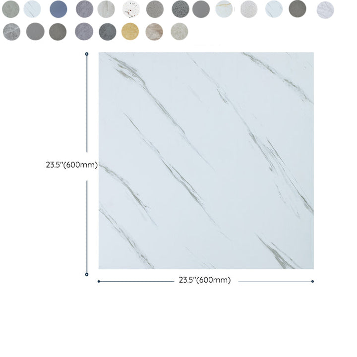 Lisslune | Peel & Stick Vinyl Floor Matte Stone Look Vinyl Floor with Waterproof