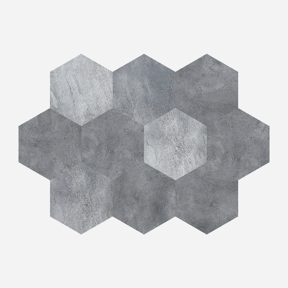 Lisslune | Peel and Stick Vinyl Floor Dark Matte Vinyl Floors with Stone Look
