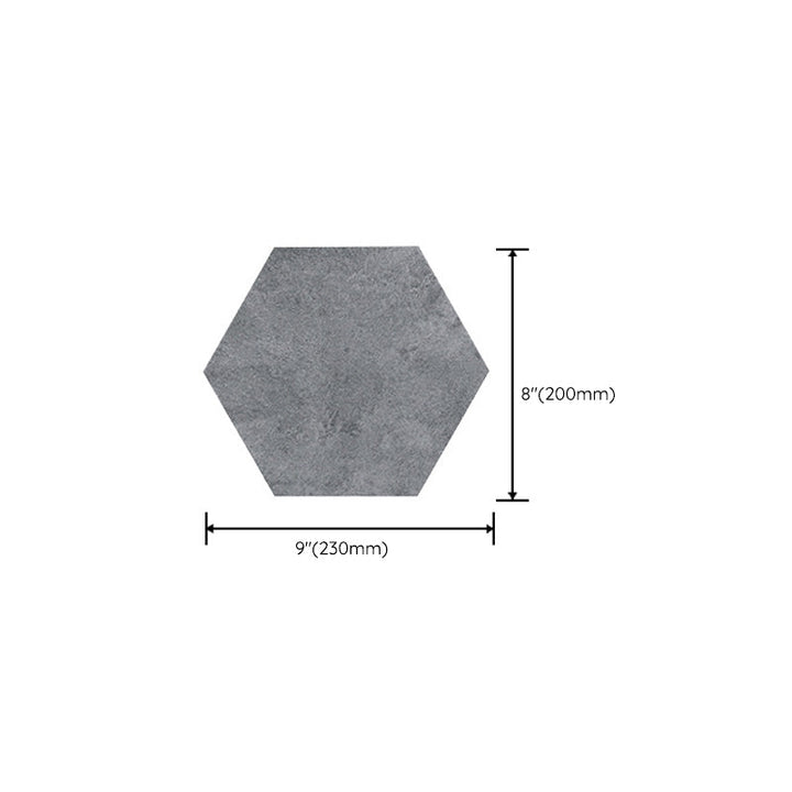Lisslune | Peel and Stick Vinyl Floor Dark Matte Vinyl Floors with Stone Look