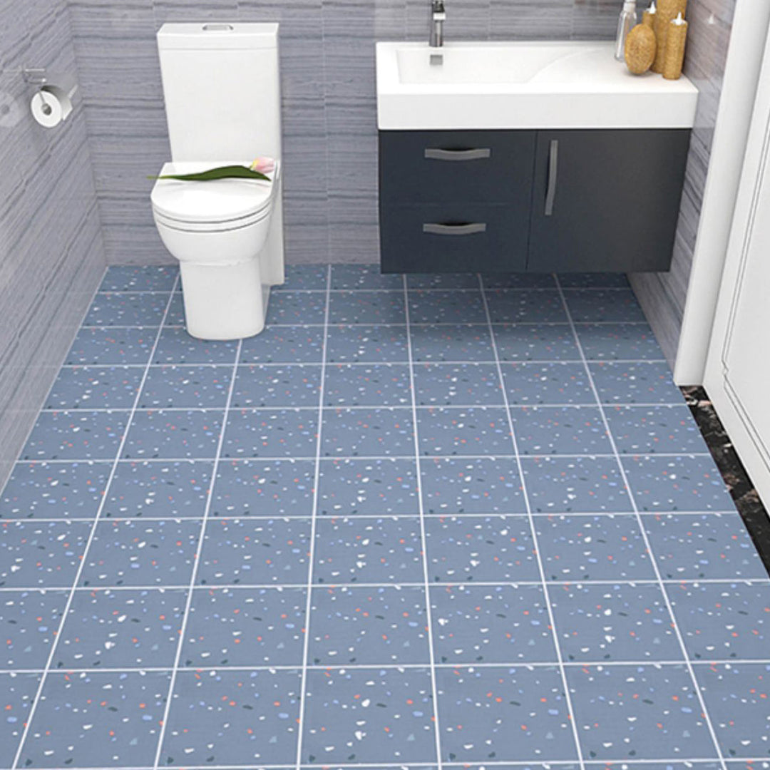Lisslune | Modern PVC Flooring Self-adhesive Geometrically Printed Low Gloss Vinyl Floor Planks