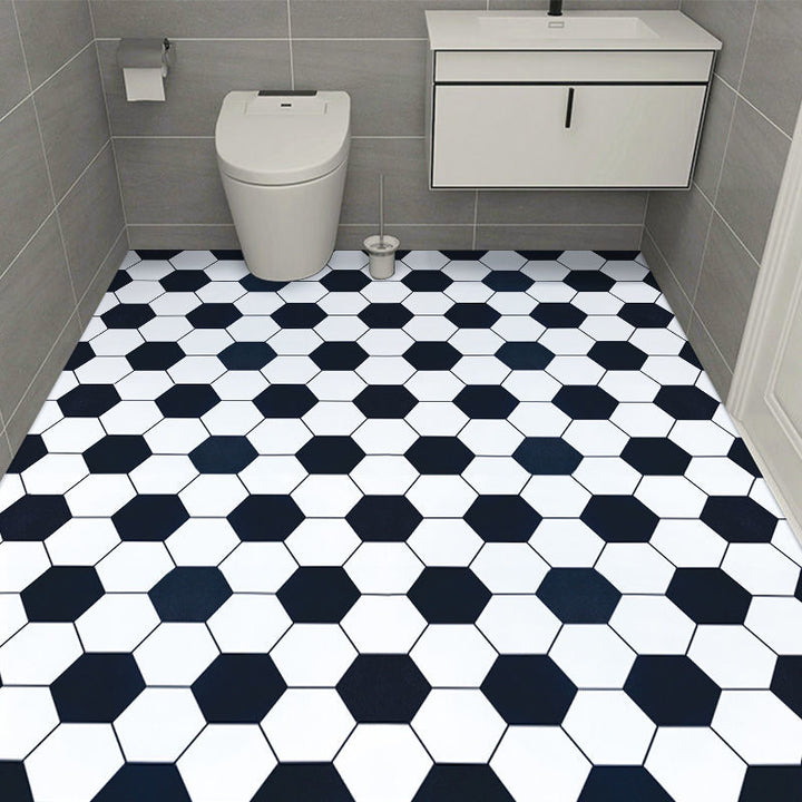 Lisslune | Modern PVC Flooring Self-adhesive Geometrically Printed Low Gloss Vinyl Floor Planks