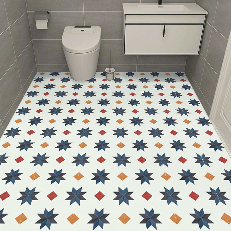 Lisslune | Modern PVC Flooring Self-adhesive Geometrically Printed Low Gloss Vinyl Floor Planks