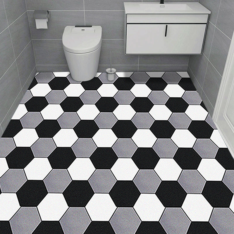 Lisslune | Modern PVC Flooring Self-adhesive Geometrically Printed Low Gloss Vinyl Floor Planks