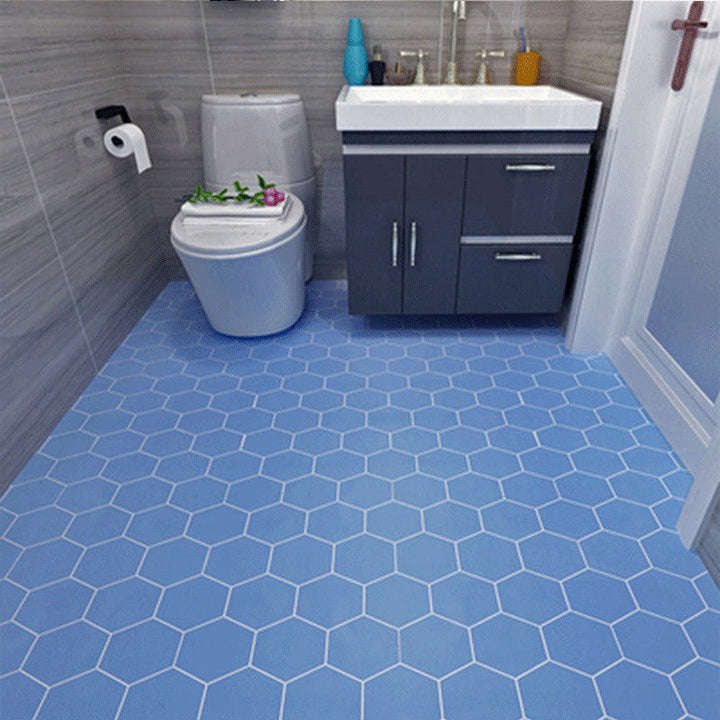 Lisslune | Modern PVC Flooring Self-adhesive Geometrically Printed Low Gloss Vinyl Floor Planks