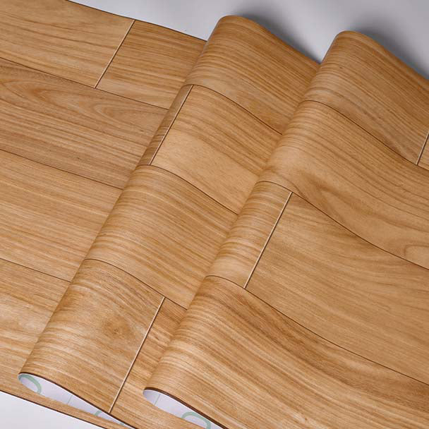 Lisslune | Multi-Tonal Style Vinyl Plank Flooring Peel and Stick Porcelain Tile Look PVC Flooring