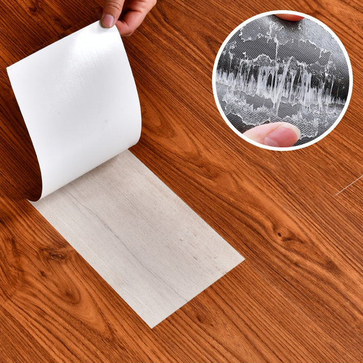 Lisslune | Classic Vinyl Floor Planks Wood Look Self-Adhesive Vinyl Plank Flooring