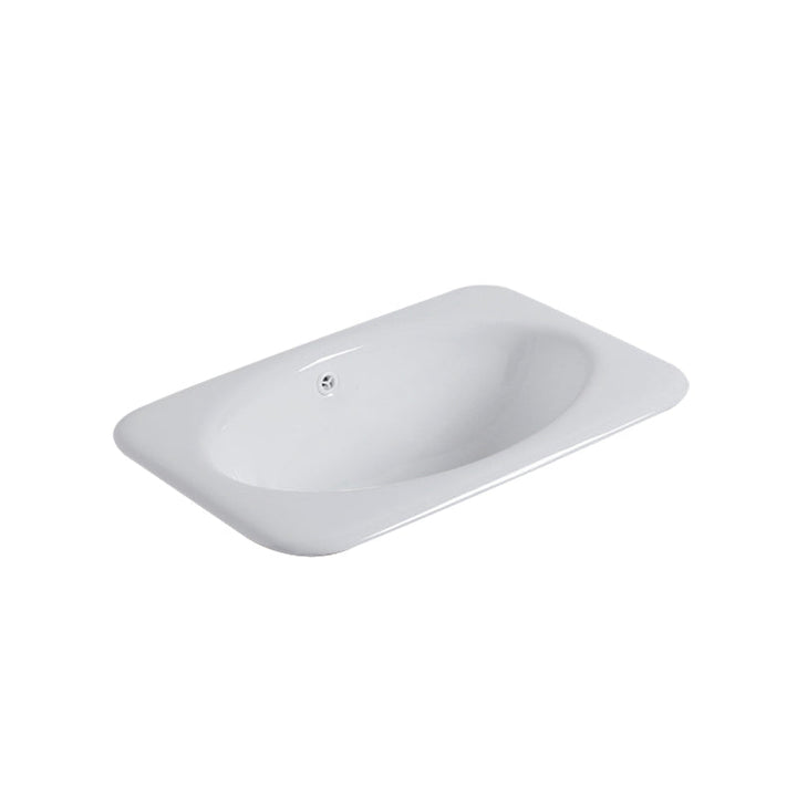 Lisslune | Traditional square washstand ceramics metal base washbasin