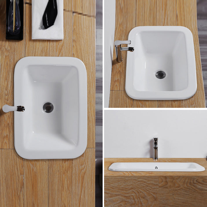 Lisslune | Traditional square washstand ceramics metal base washbasin