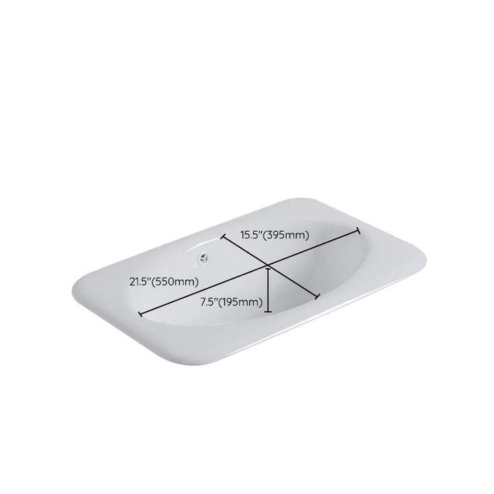Lisslune | Traditional square washstand ceramics metal under-counter sink