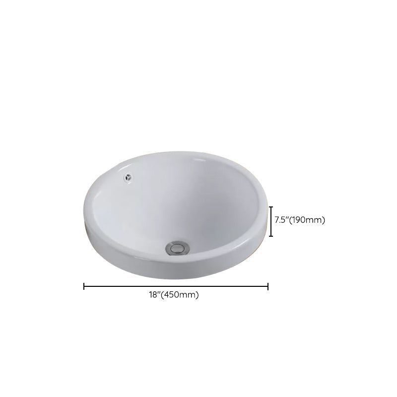 Lisslune | Contemporary oval wash stand ceramic metal undercounter basin