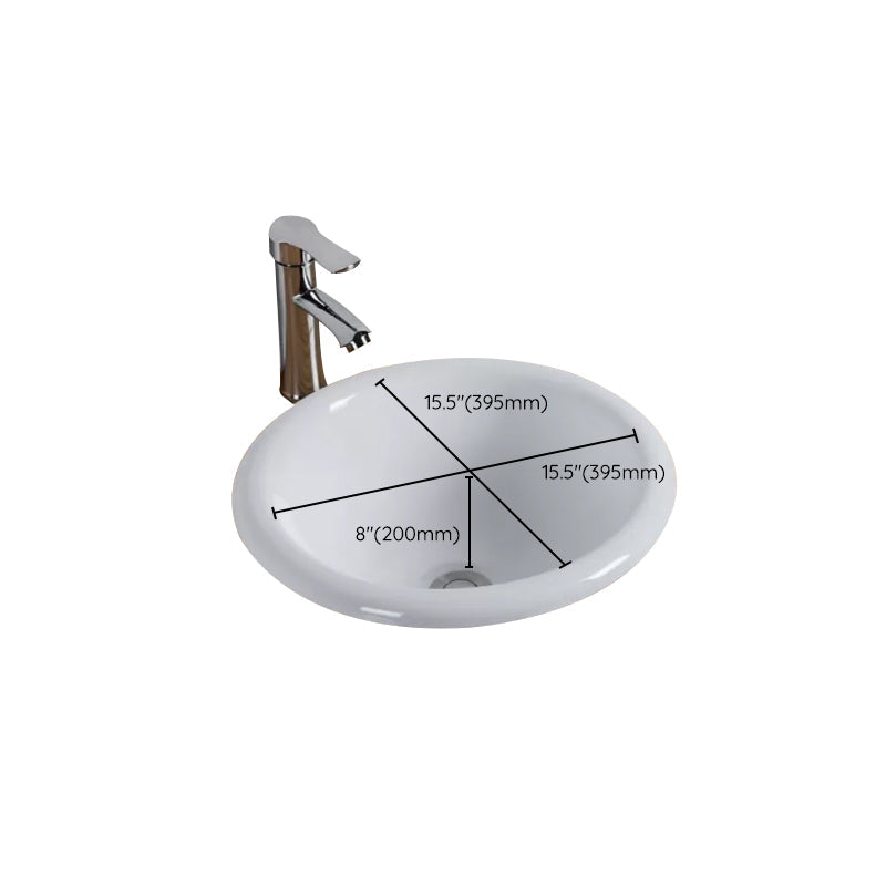 Lisslune | Contemporary oval wash stand ceramic metal undercounter basin