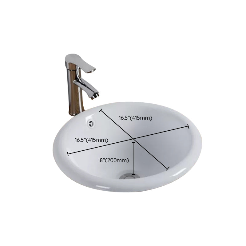 Lisslune | Contemporary oval wash stand ceramic metal undercounter basin