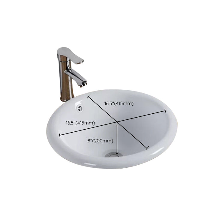 Lisslune | Contemporary oval wash stand ceramic metal undercounter basin
