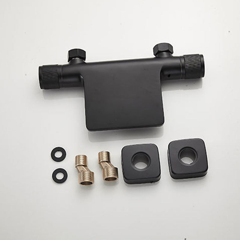 Lisslune | Contemporary Fixed Bathtub Faucet Wall Mounted Waterfall Bathtub Filler