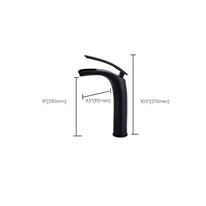 Lisslune | Contemporary Fixed Bathtub Faucet Wall Mounted Waterfall Bathtub Filler