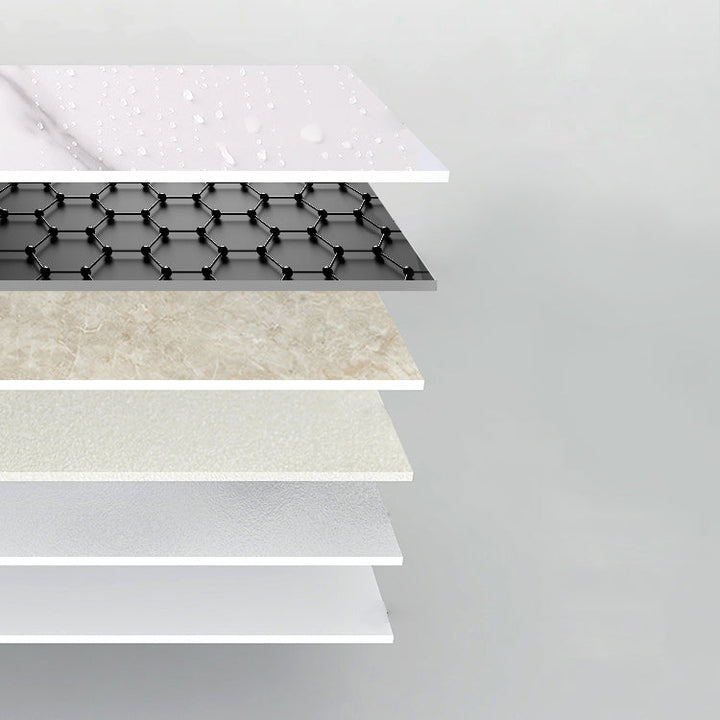 Lisslune | Contemporary Wallpaper Plastic Field Tile Wallpaper with Rectangular Shape