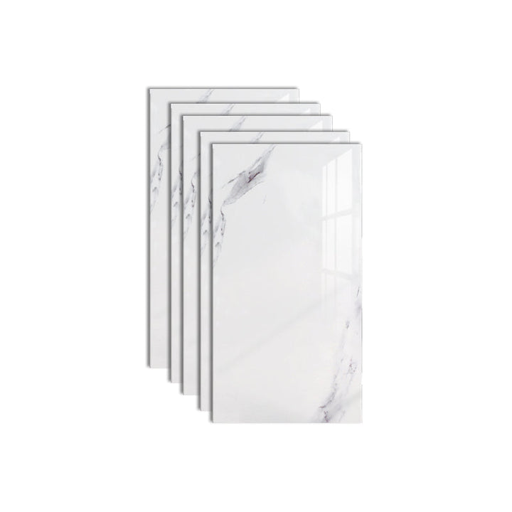 Lisslune | Field tile wallpaper plastic waterproof peel and stick back wall with rectangular shape