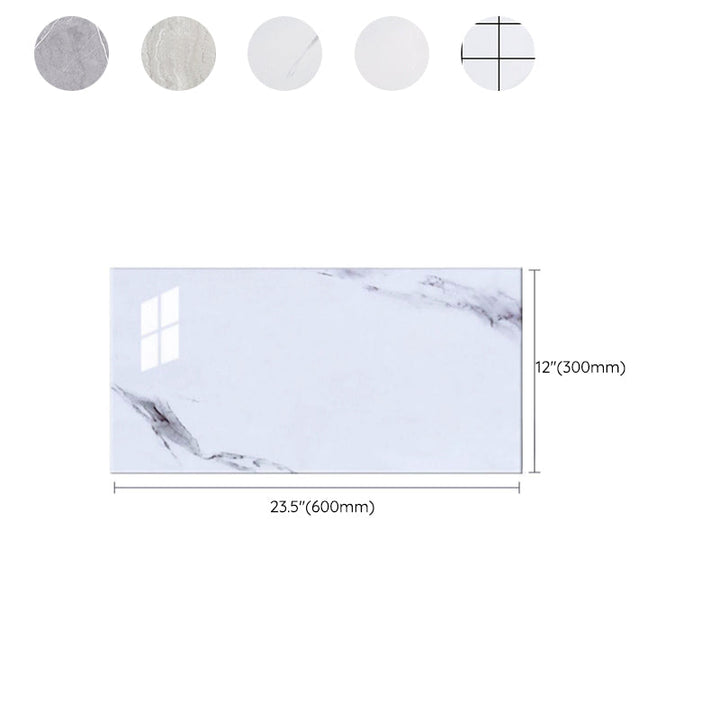 Lisslune | Field tile wallpaper plastic waterproof peel and stick back wall with rectangular shape