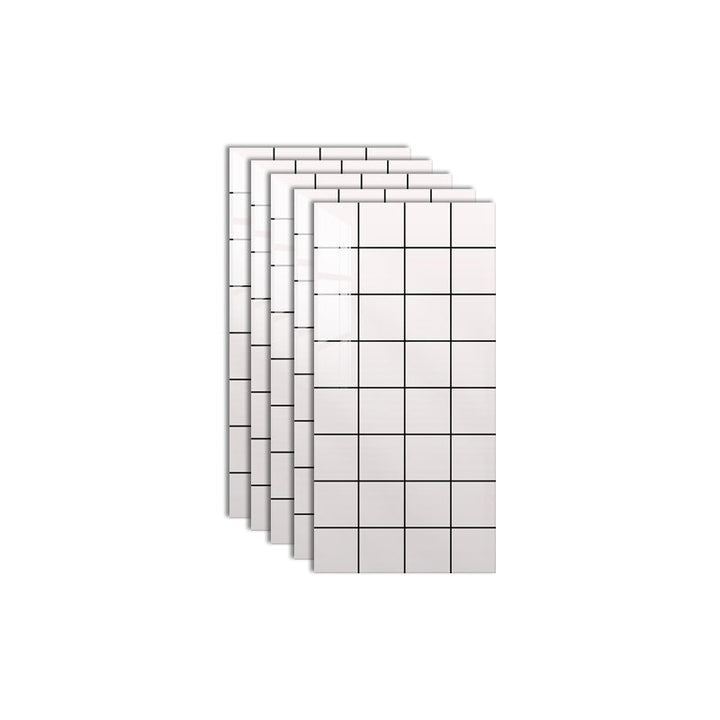 Lisslune | Plastic Wallpaper Contemporary Field Tile Peel and Stick Backsplash