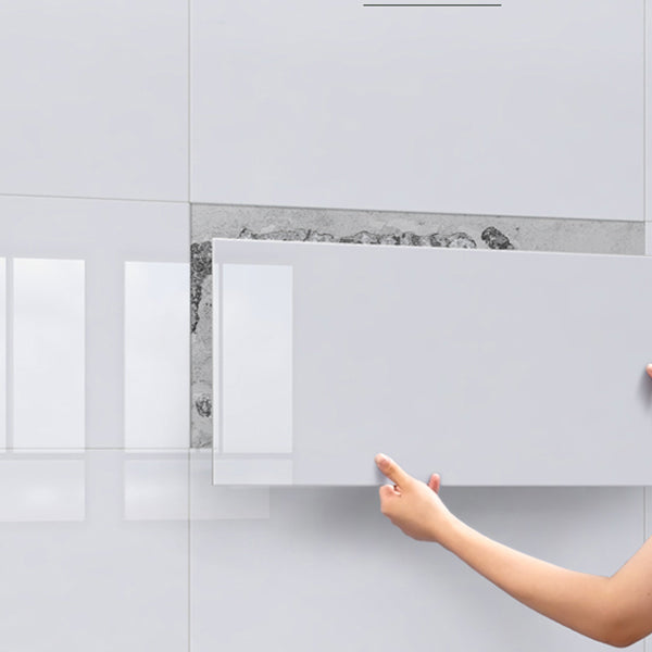 Lisslune | Plastic Wallpaper Contemporary Field Tile Peel and Stick Backsplash