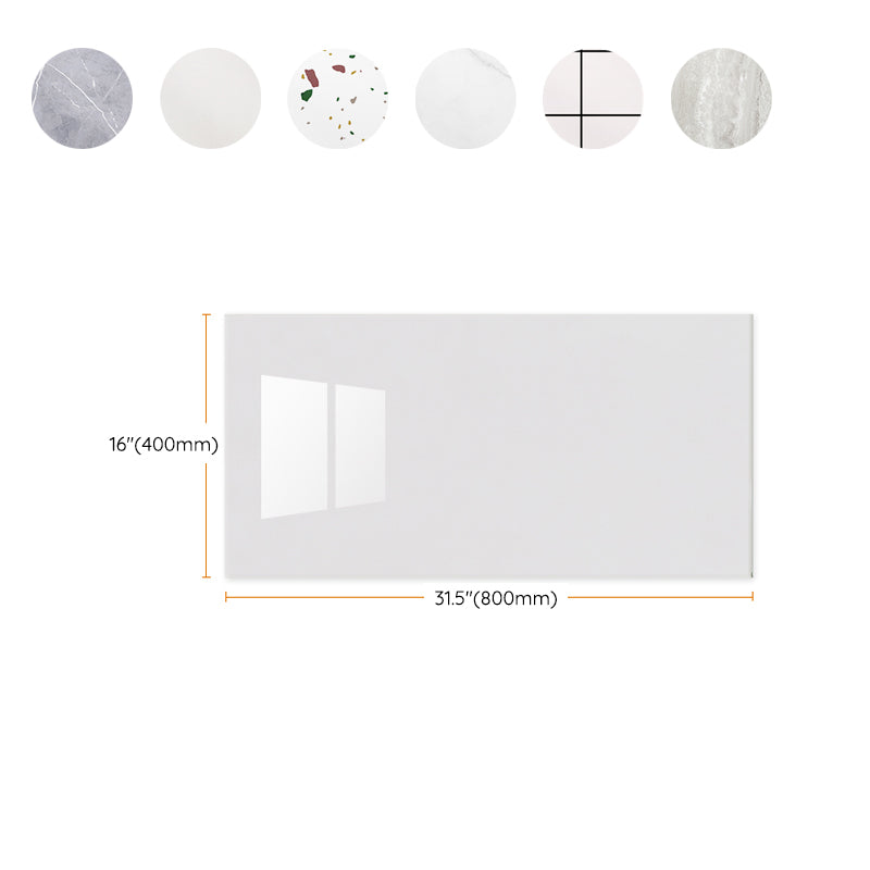 Lisslune | Plastic Wallpaper Contemporary Field Tile Peel and Stick Backsplash