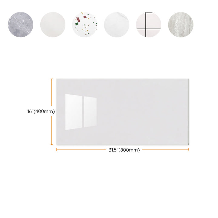 Lisslune | Plastic Wallpaper Contemporary Field Tile Peel and Stick Backsplash