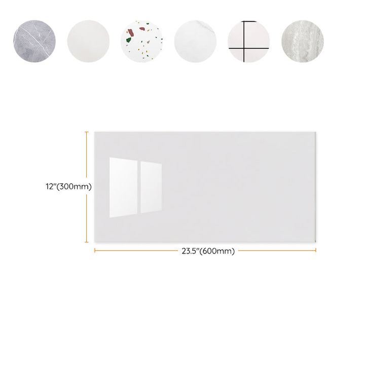 Lisslune | Plastic Wallpaper Contemporary Field Tile Peel and Stick Backsplash