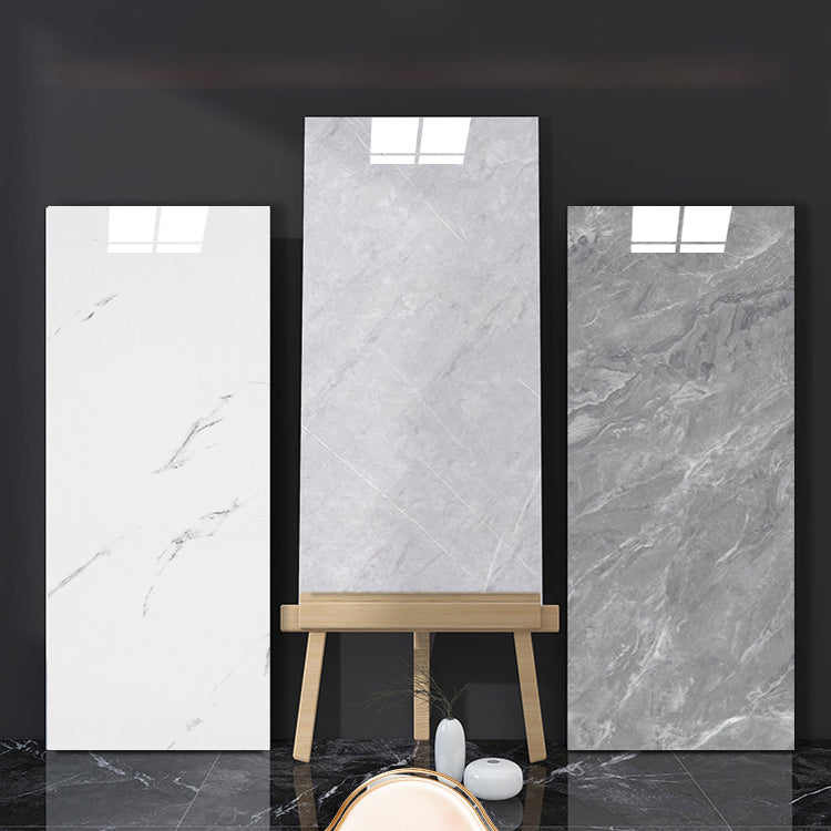 Lisslune | Single Tile Peel and Stick Background Plastic Waterproof Wallpaper with Rectangular Shape