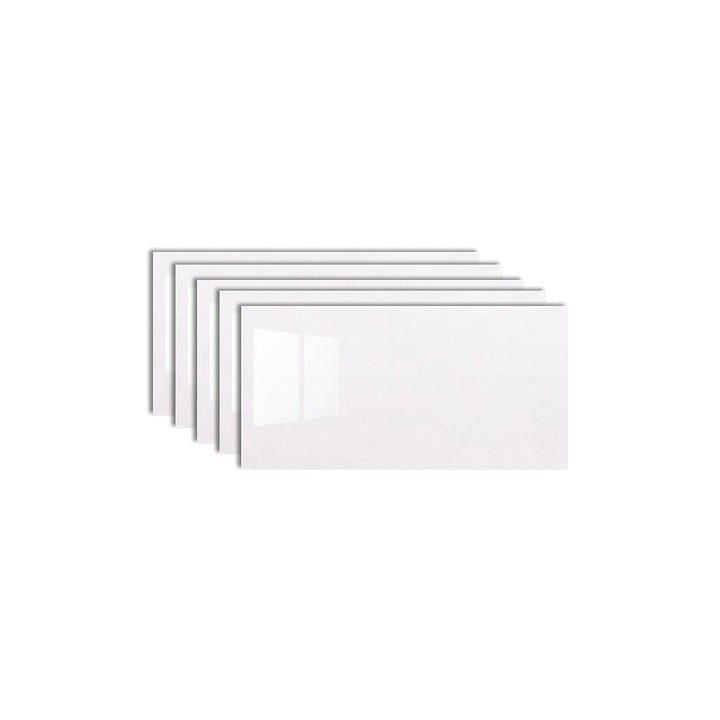 Lisslune | Single Tile Peel and Stick Background Plastic Waterproof Wallpaper with Rectangular Shape