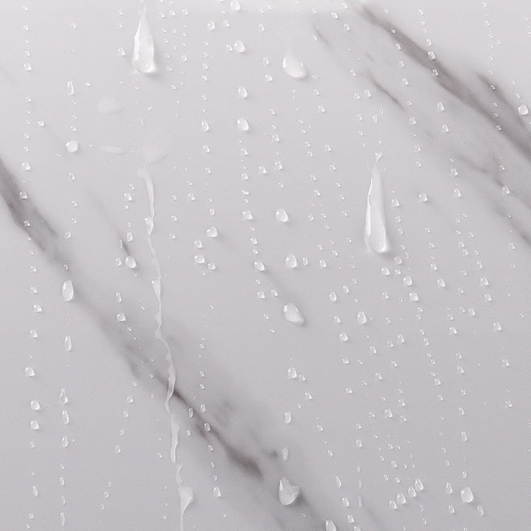 Lisslune | Single Tile Peel and Stick Background Plastic Waterproof Wallpaper with Rectangular Shape