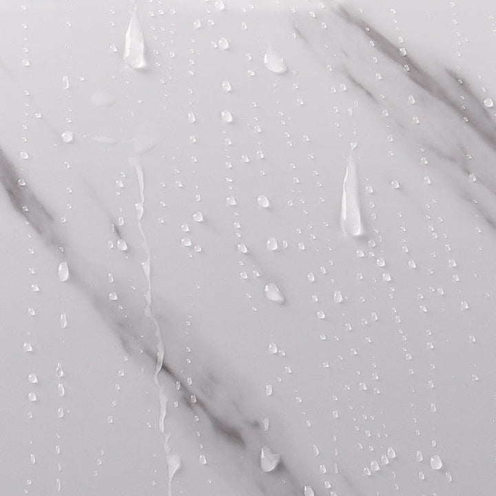 Lisslune | Single Tile Peel and Stick Background Plastic Waterproof Wallpaper with Rectangular Shape