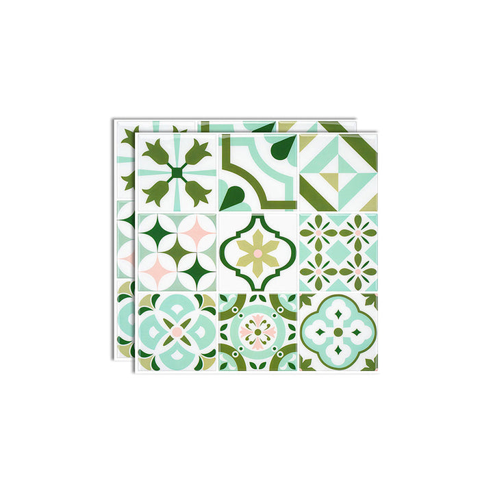 Lisslune | Mosaic tile peel & stick Modern plastic tile peel & stick