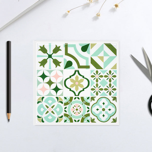 Lisslune | Mosaic tile peel & stick Modern plastic tile peel & stick
