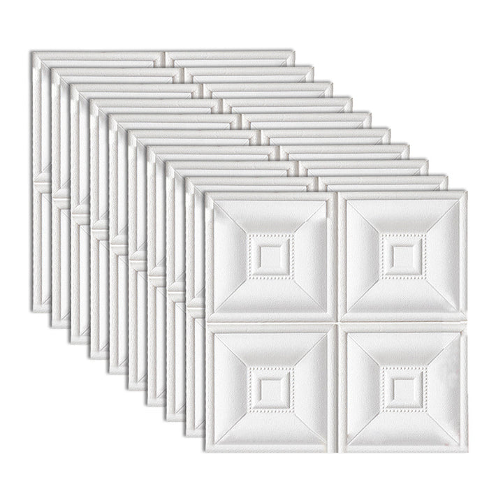Lisslune | Glam Cord Access Panel PVC Self-Adhesive 3D Embossing Waterproof Wall Panel