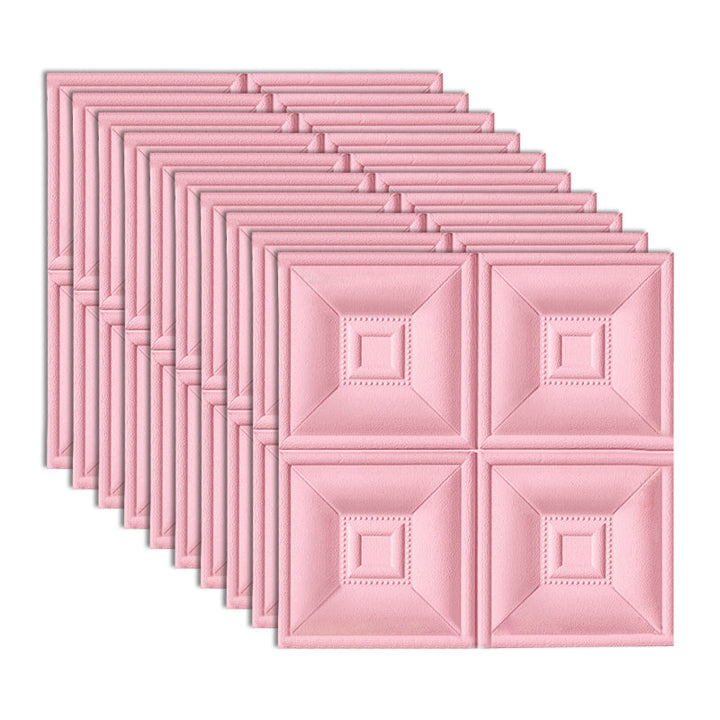 Lisslune | Glam Cord Access Panel PVC Self-Adhesive 3D Embossing Waterproof Wall Panel