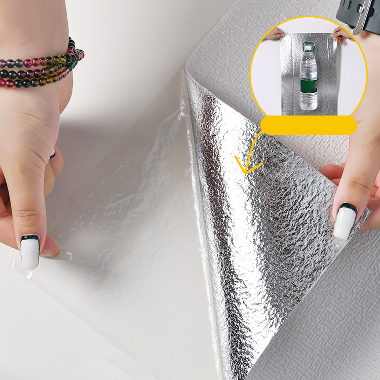 Lisslune | Modern Wall-Ceiling PVC Peel-and-Press Waterproof Back Wall Panels