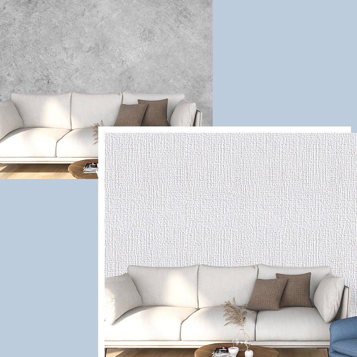 Lisslune | Modern Tin Backsplash Panel Smooth Wall Ceiling 3D Stereo Wallpaper